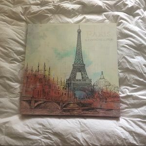Paris Eiffel Tower Painting